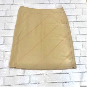 ANN TAYLOR | Womens Sz 10 Khaki Career Style Skirt